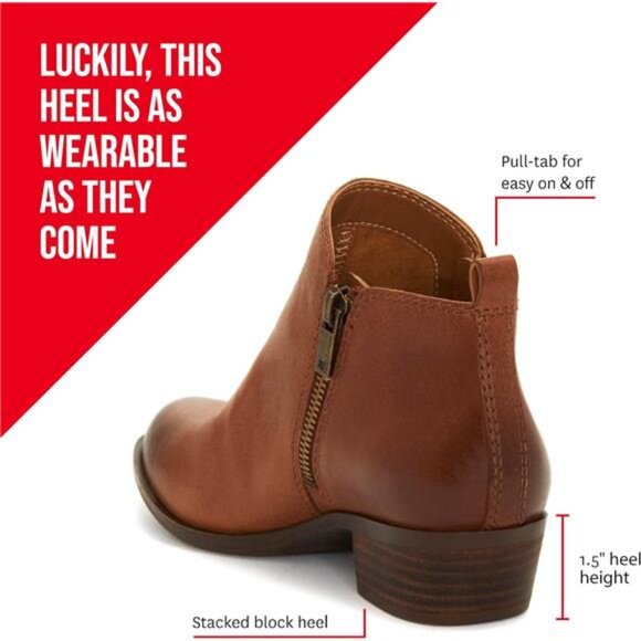 Lucky Brand Women's Basel Ankle Bootie - Picture 4 of 7